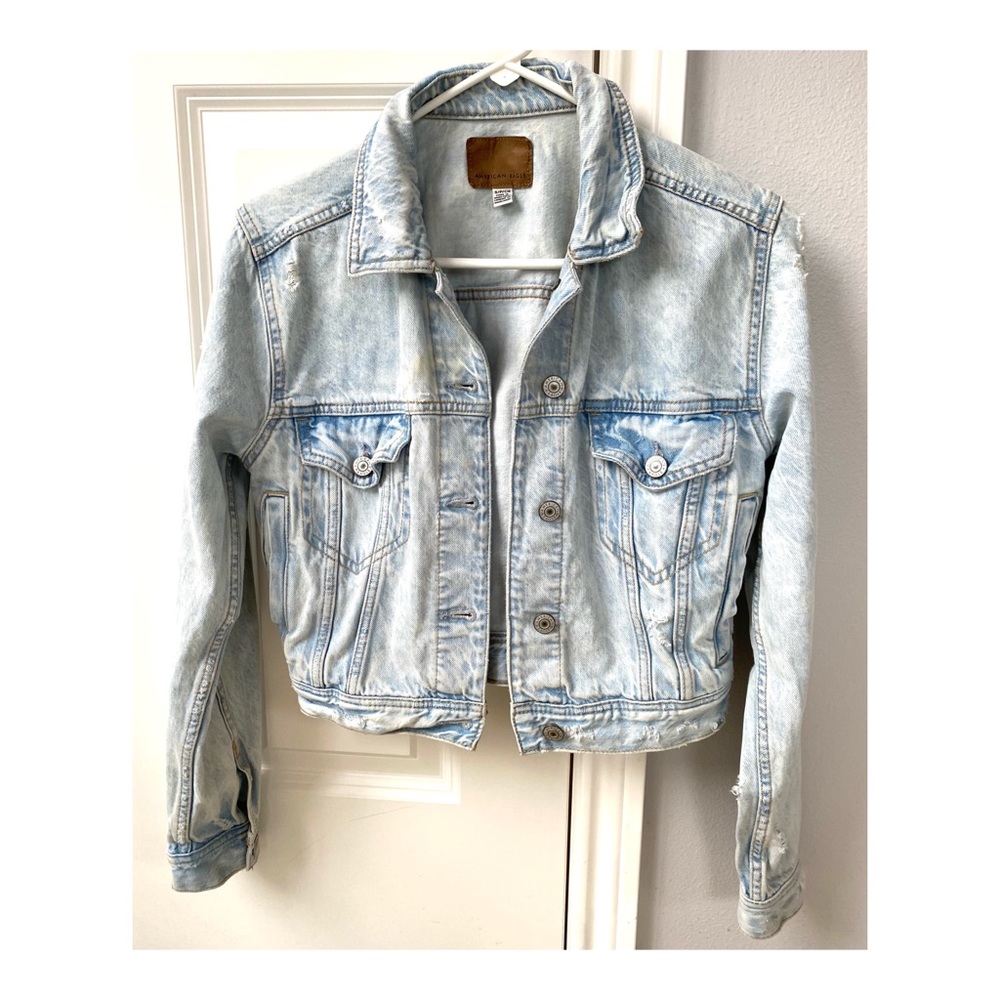 Distressed Denim Jacket